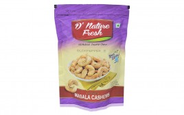 D'nature Fresh Blackpepper Roasted Masala Cashews  Pack  250 grams